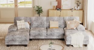 Discovering Comfort And Style With The Jummico U Shaped Sectional Sofa