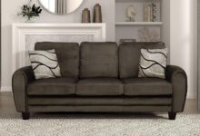 Discovering Comfort And Style With The Lexicon Murcia Sofa In Chocolate