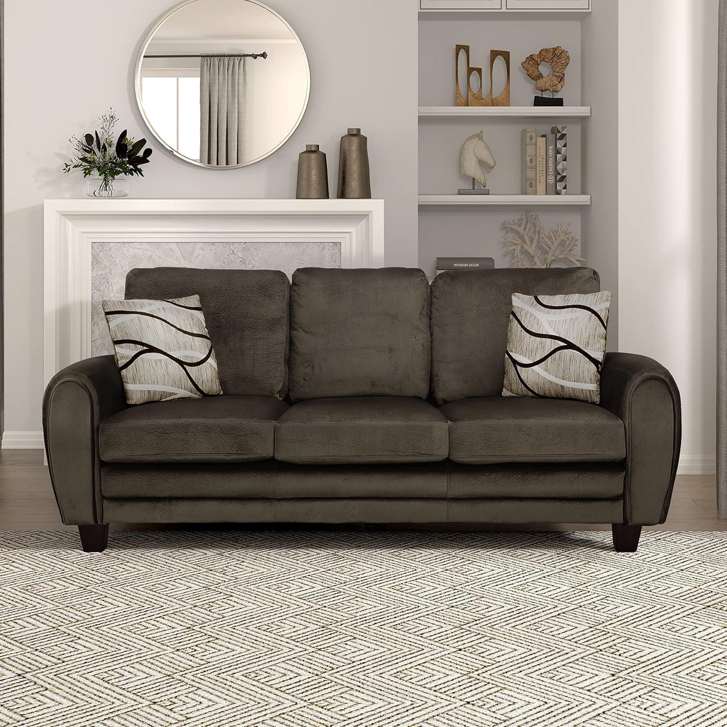 Discovering Comfort And Style With The Lexicon Murcia Sofa In Chocolate