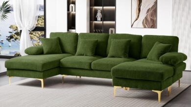 Discovering Comfort And Style With The Ouyessir U Shaped Sectional Sofa