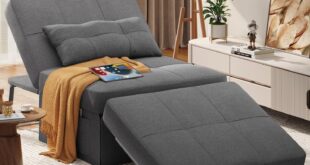 Discovering Comfort And Versatility In The Aiho Sleeper Chair Bed