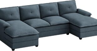 Discovering Comfort Jamfly Dark Grey Oversized Sectional Sofa