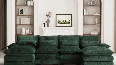 Discovering Comfort The Emerald Green U Shape Cloud Couch Review