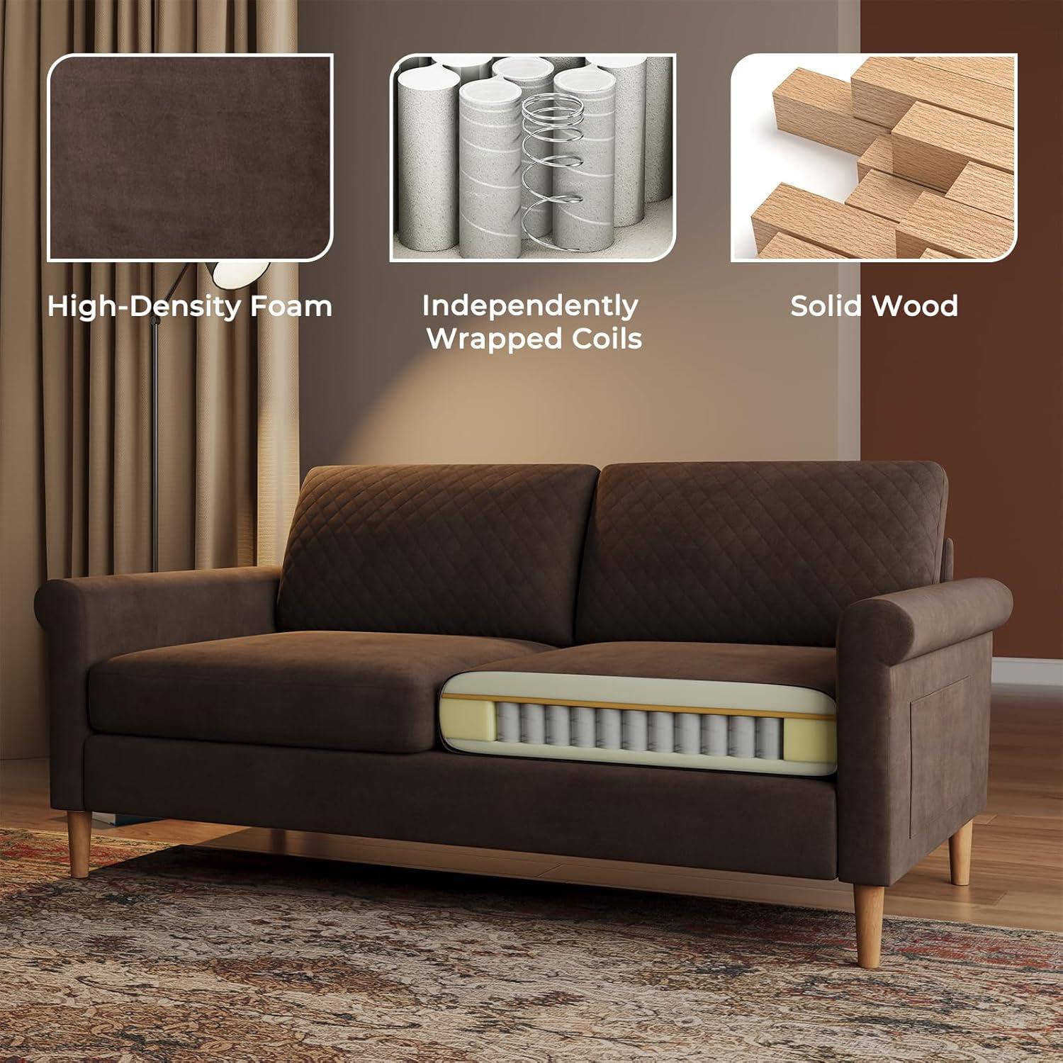 Discovering Comfort: Vesgantti 65'' Sofa & Accent Chair Review