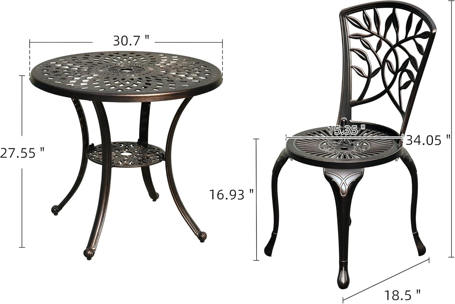 Discovering Durability and Style in DWVO's 5-Piece Patio set