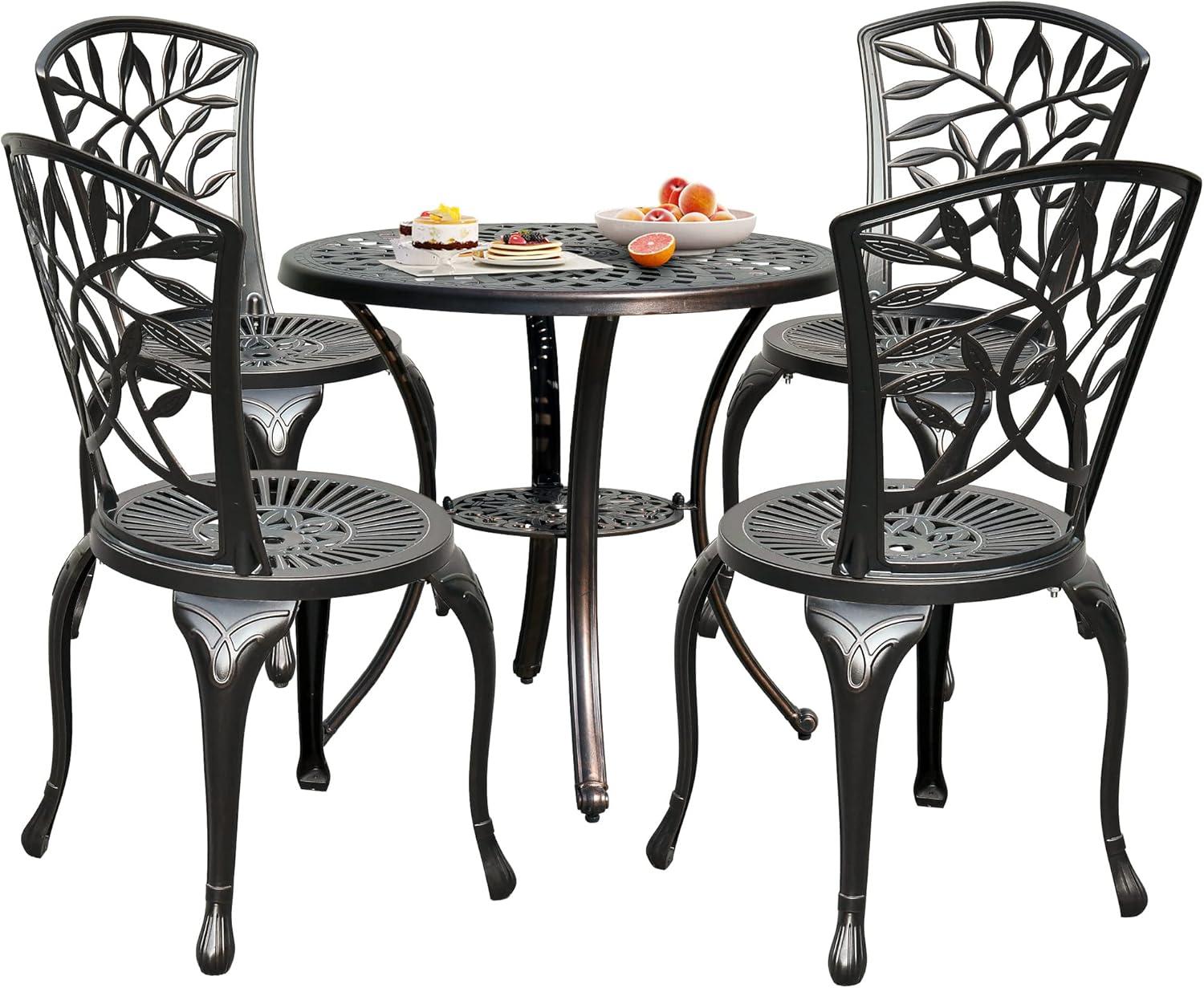 Discovering Durability and Style in DWVO's 5-Piece Patio Set