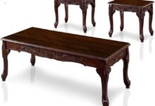 Discovering Elegance Our Take On The Alice Wood Coffee Table Set