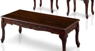 Discovering Elegance Our Take On The Alice Wood Coffee Table Set