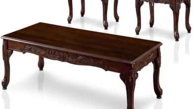 Discovering Elegance Our Take On The Alice Wood Coffee Table Set