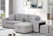 Eafurn Convertible Sectional Sofa Bed Style Meets Smart Storage