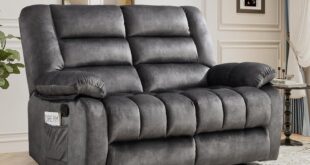 Ebello Reclining Loveseat How It Fits Your Space