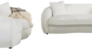 Elevate Living Spaces With The Isabella 2 Piece Sofa Set