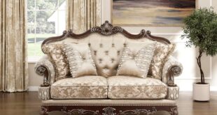 Elevate Living Spaces With The Lexicon Traditional 2 Seater Sofa