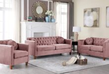Elevate Living Spaces With The Persaud 3 Piece Velvet Set