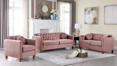 Elevate Living Spaces With The Persaud 3 Piece Velvet Set
