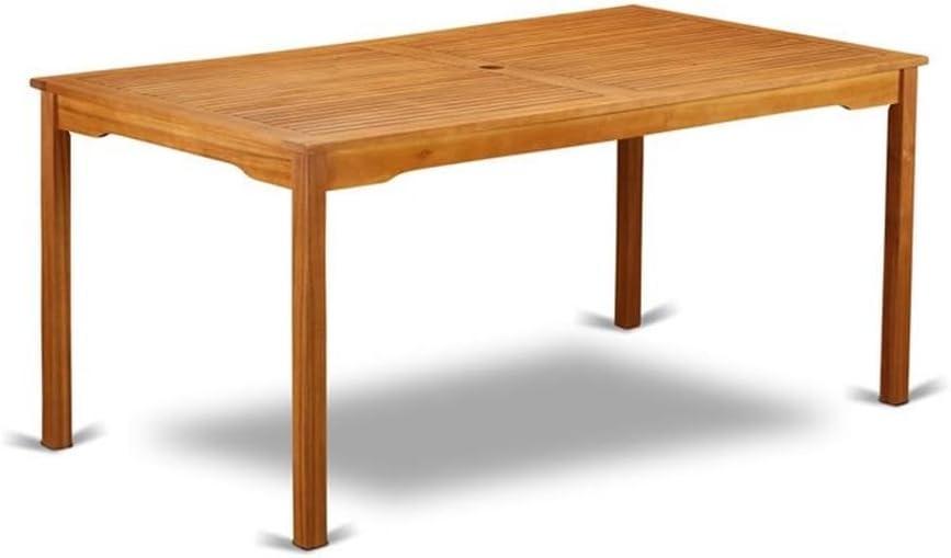 Elevate Outdoor Dining with East West's Stylish Acacia Set