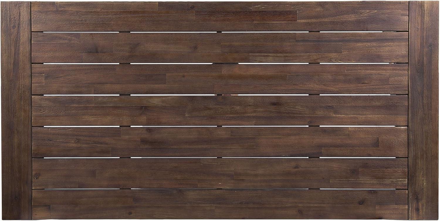 Elevate Outdoor Dining with Modern Industrial Wood & Metal Charm