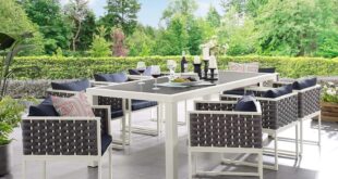 Elevate Outdoor Dining With The Stance Woven Rope 9 Piece Set