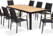 Elevate Outdoor Dining With Whitehaven Sleek Teak Set