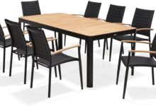 Elevate Outdoor Dining With Whitehaven Sleek Teak Set