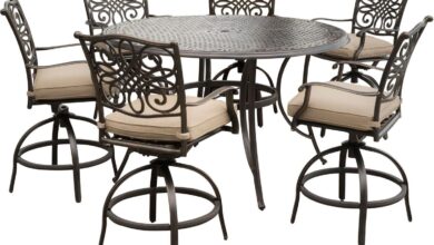 Elevate Outdoor Gatherings With Hanover Stylish 7 Piece Set