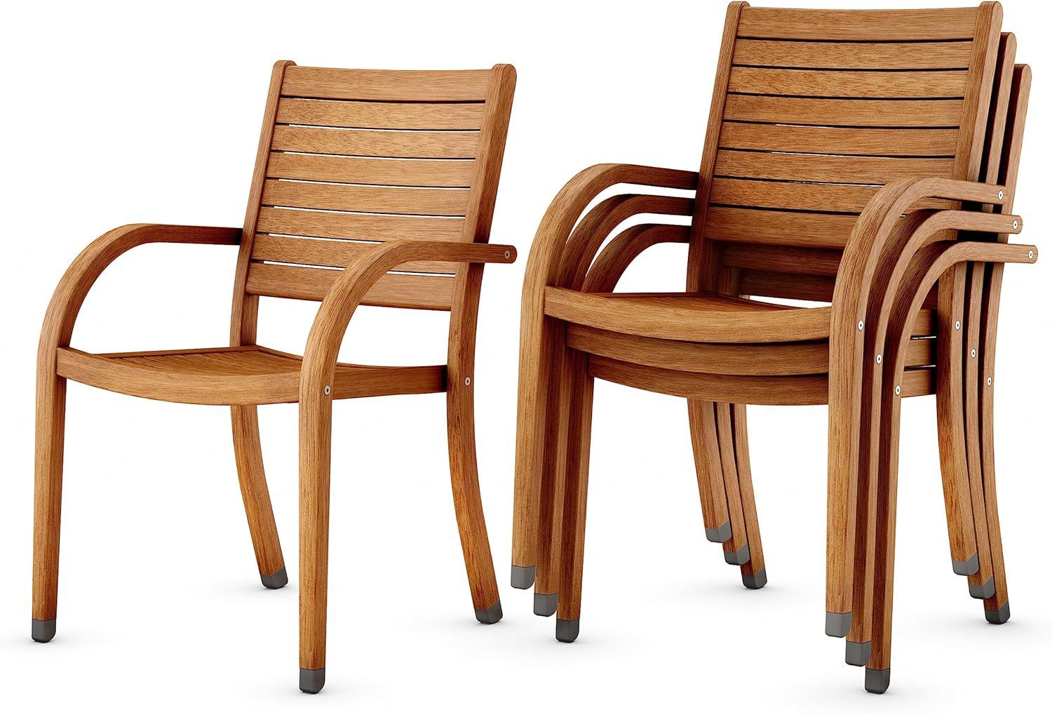 Elevate Outdoor Living With Amazonia Arizona Eucalyptus Chairs