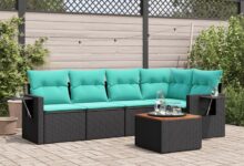 Elevate Outdoor Living With This Sleek 6 Piece Sofa Set