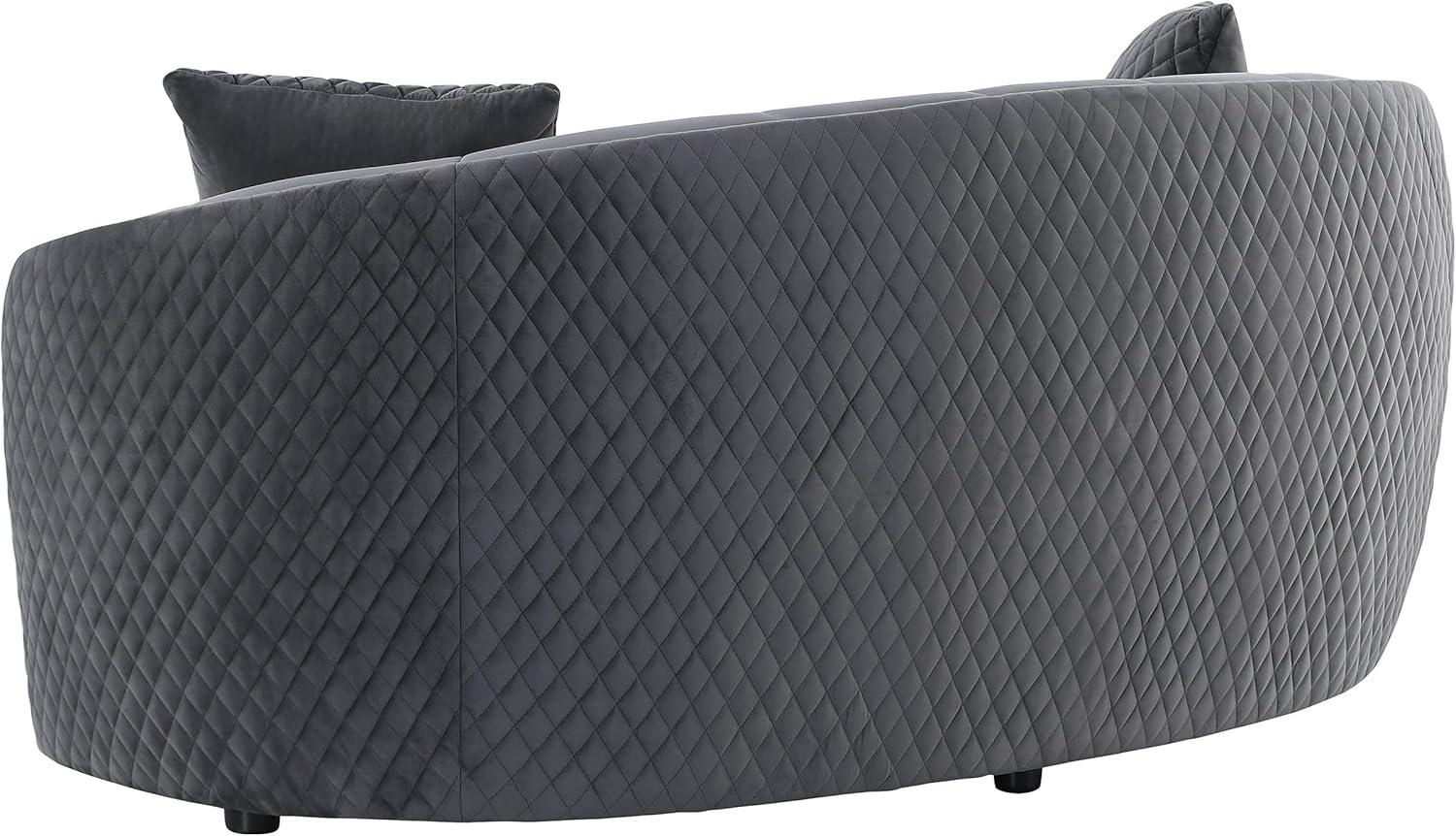 Elevating Living Spaces with Velvet: Brookside Sofa & Loveseat Set