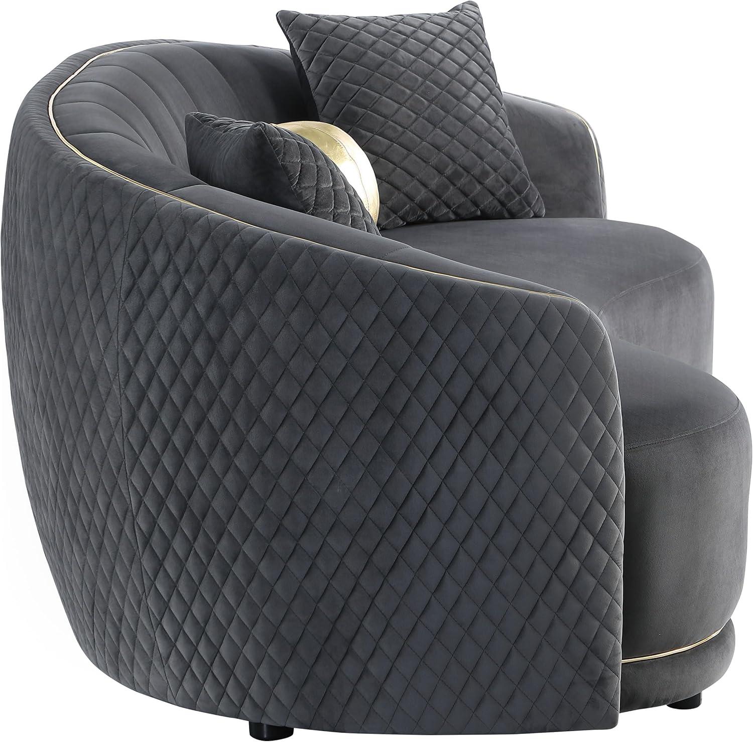 Elevating Living Spaces with Velvet: Brookside Sofa & Loveseat Set