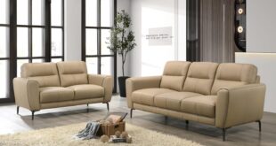 Elevating Our Living Room With Taupe Top Grain Leather Sofas