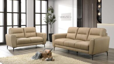 Elevating Our Living Room With Taupe Top Grain Leather Sofas