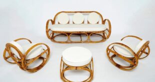 Embracing Calm And Style With A Mid Century Bamboo Set