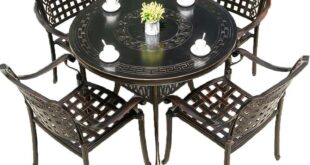 Embracing Comfort And Durability With A Stylish Patio Dining Set
