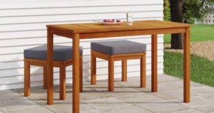 Enjoying Cozy Moments With A Sturdy Acacia Patio Dining Set
