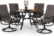 Enjoying Outdoor Meals With Phi Villa Stylish 5 Piece Patio Set