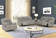 Epinki Faux Leather 2-Pc Sofa Set – Fits Your Space