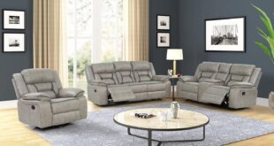 Epinki Faux Leather 2-Pc Sofa Set – Fits Your Space
