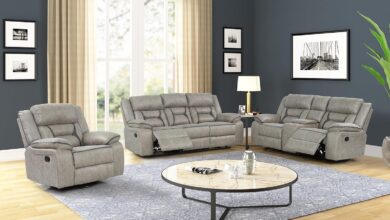 Epinki Faux Leather 2-Pc Sofa Set – Fits Your Space