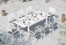 Expanding Outdoor Comfort Stylish Dining Set For Any Space
