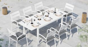 Expanding Outdoor Comfort Stylish Dining Set For Any Space
