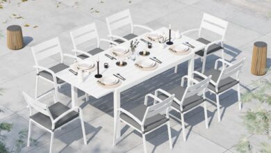 Expanding Outdoor Comfort Stylish Dining Set For Any Space