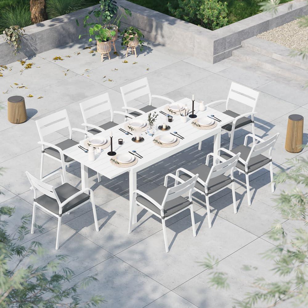 Expanding Outdoor Comfort Stylish Dining Set For Any Space