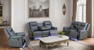 Experience Comfort And Tech With The Air Leather Power Recliner Set