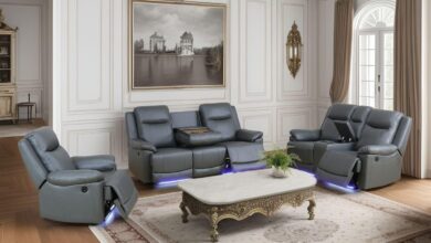 Experience Comfort And Tech With The Air Leather Power Recliner Set