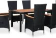 Experience Outdoor Dining With Vidaxl Stylish 7 Piece Set