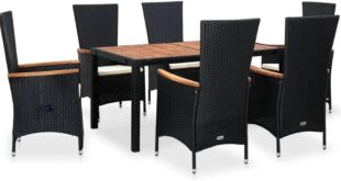 Experience Outdoor Dining With Vidaxl Stylish 7 Piece Set