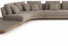 Experiencing Comfort And Style With An Italian Curved Sofa Set