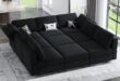 Exploring Comfort And Flexibility With Belffin Velvet Modular Sofa
