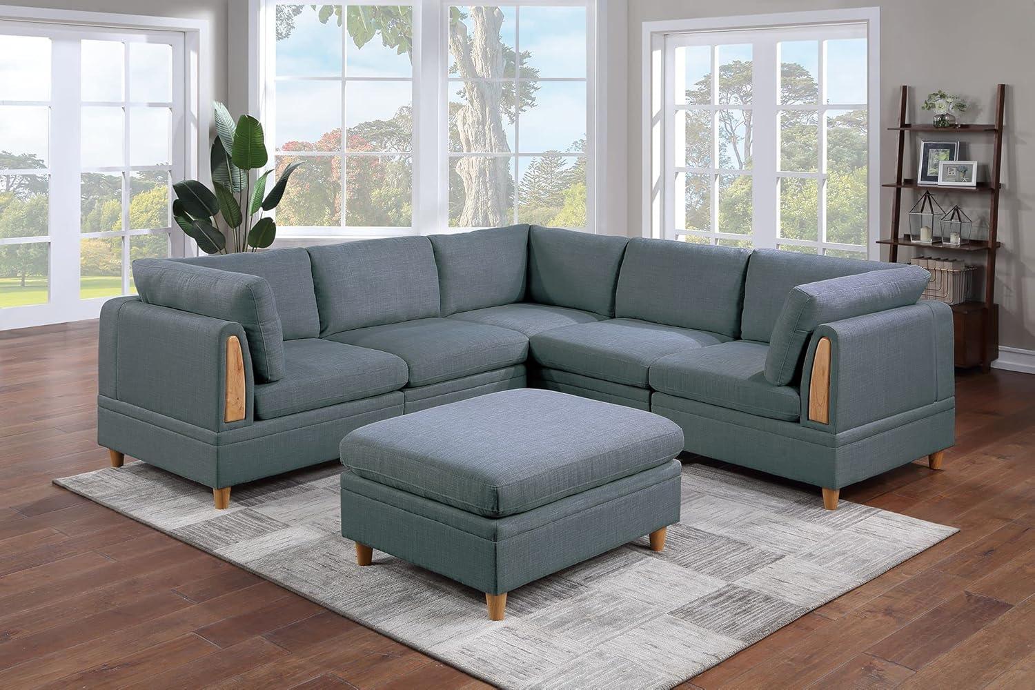 Exploring Comfort And Style 6pc Modular Sectional Sofa Set Review