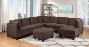 Exploring Comfort And Style With A 9 Piece Modular Sectional